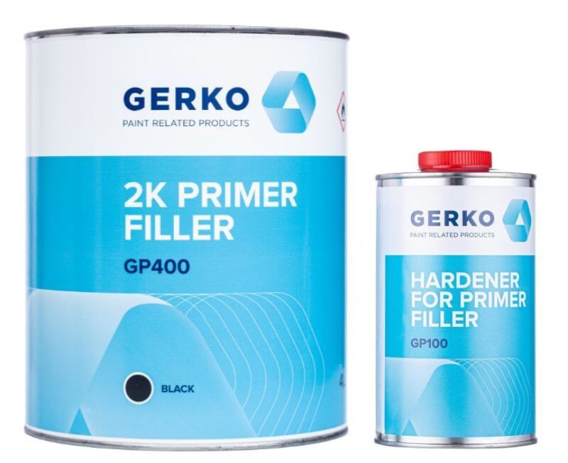 explosie vertel het me logboek Gerko Grondverf 2K Primer Filler Zwart incl. harder - 5 ltr - DRIPPP -  Professional Paint Products